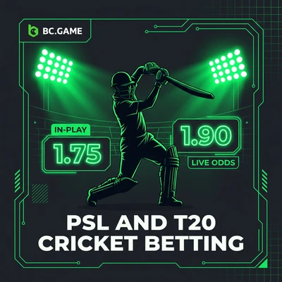 BC.GAME cricket betting